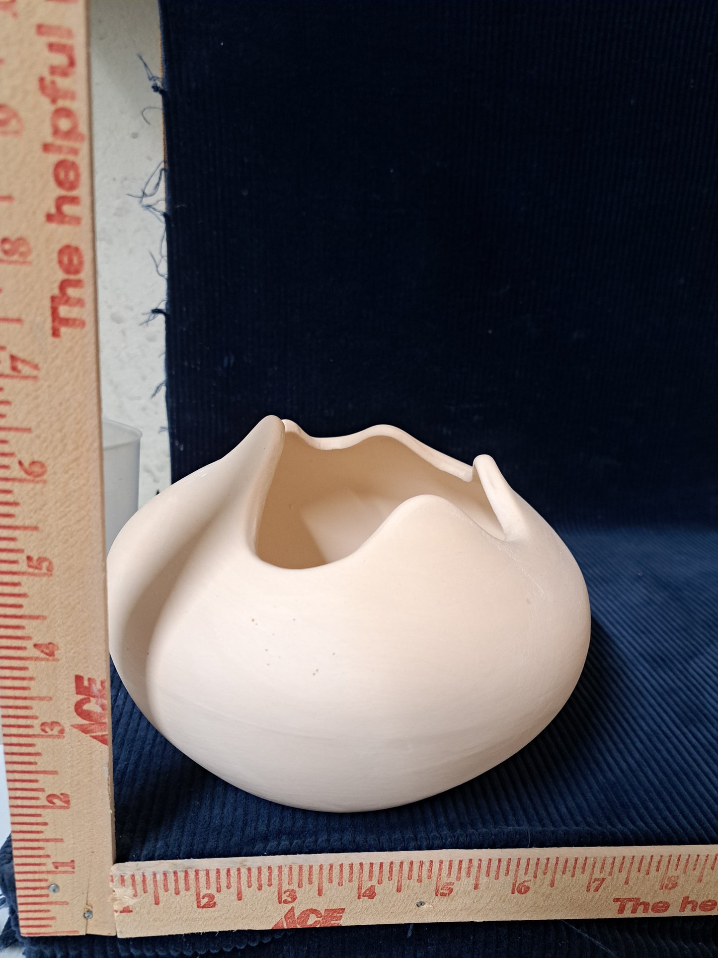 Ceramic Ready To Paint Yarn Bowl