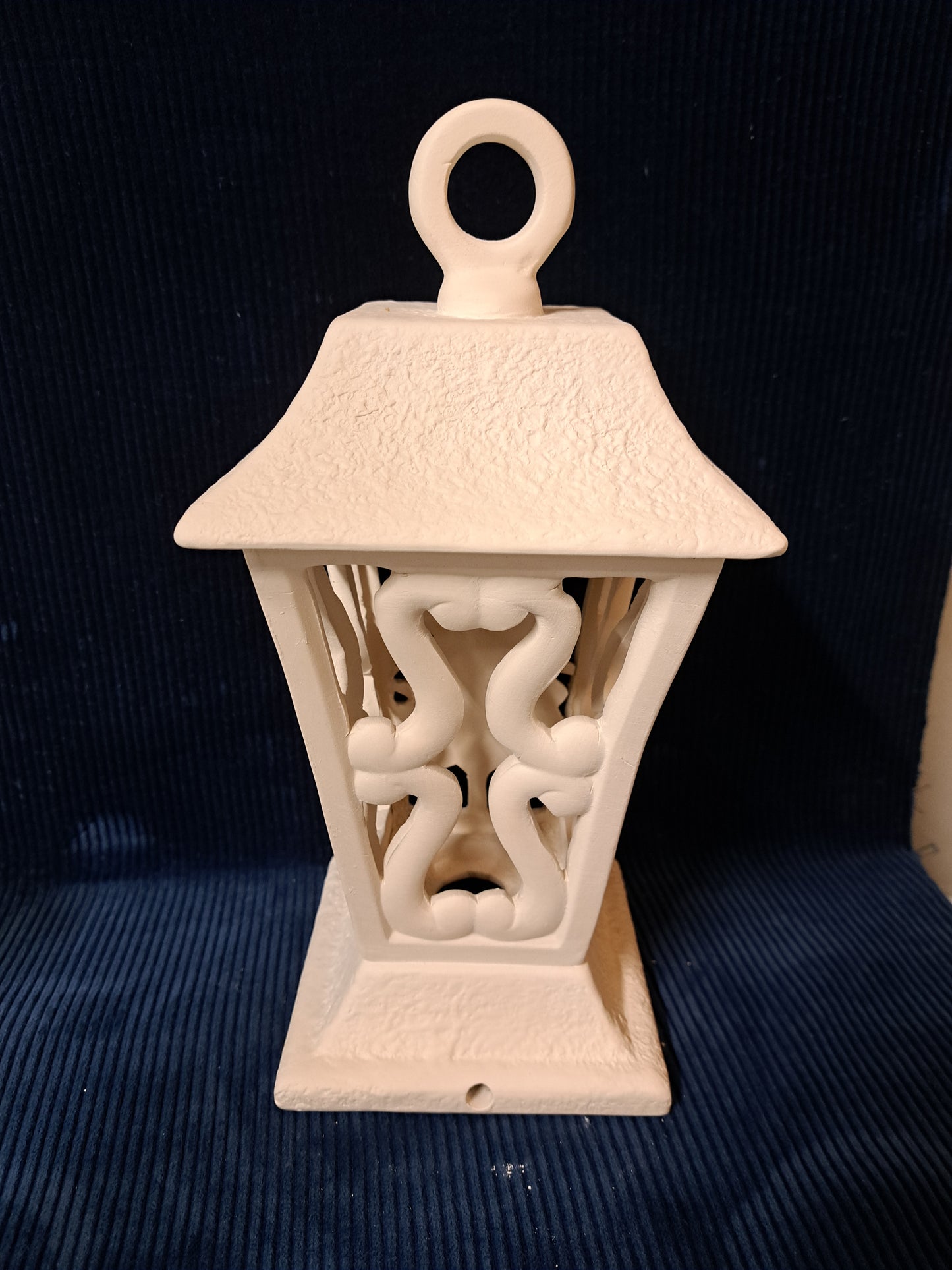 Ceramic Ready To Paint Christmas Tree Lantern