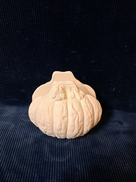 Ceramic Ready To Paint Pumpkin Napkin Holder