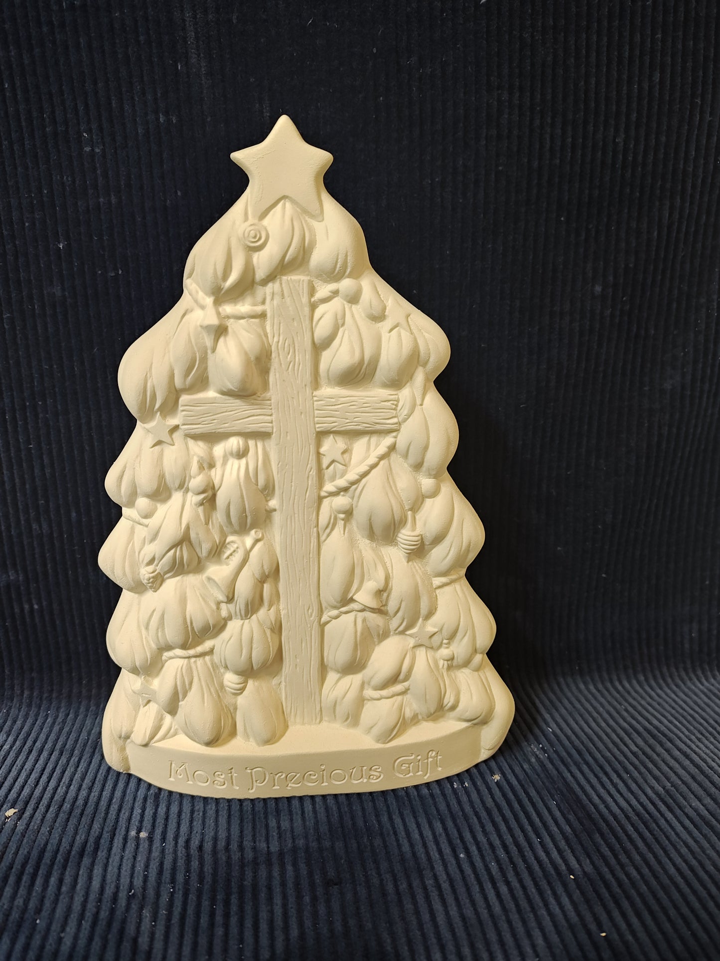 Ceramic Ready to Paint Cross Tree