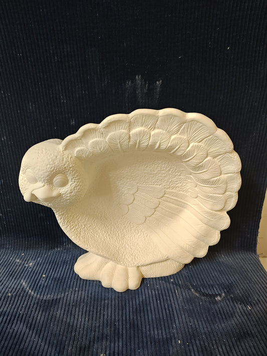 Ceramic Ready to Paint Decorative Standing Turkey