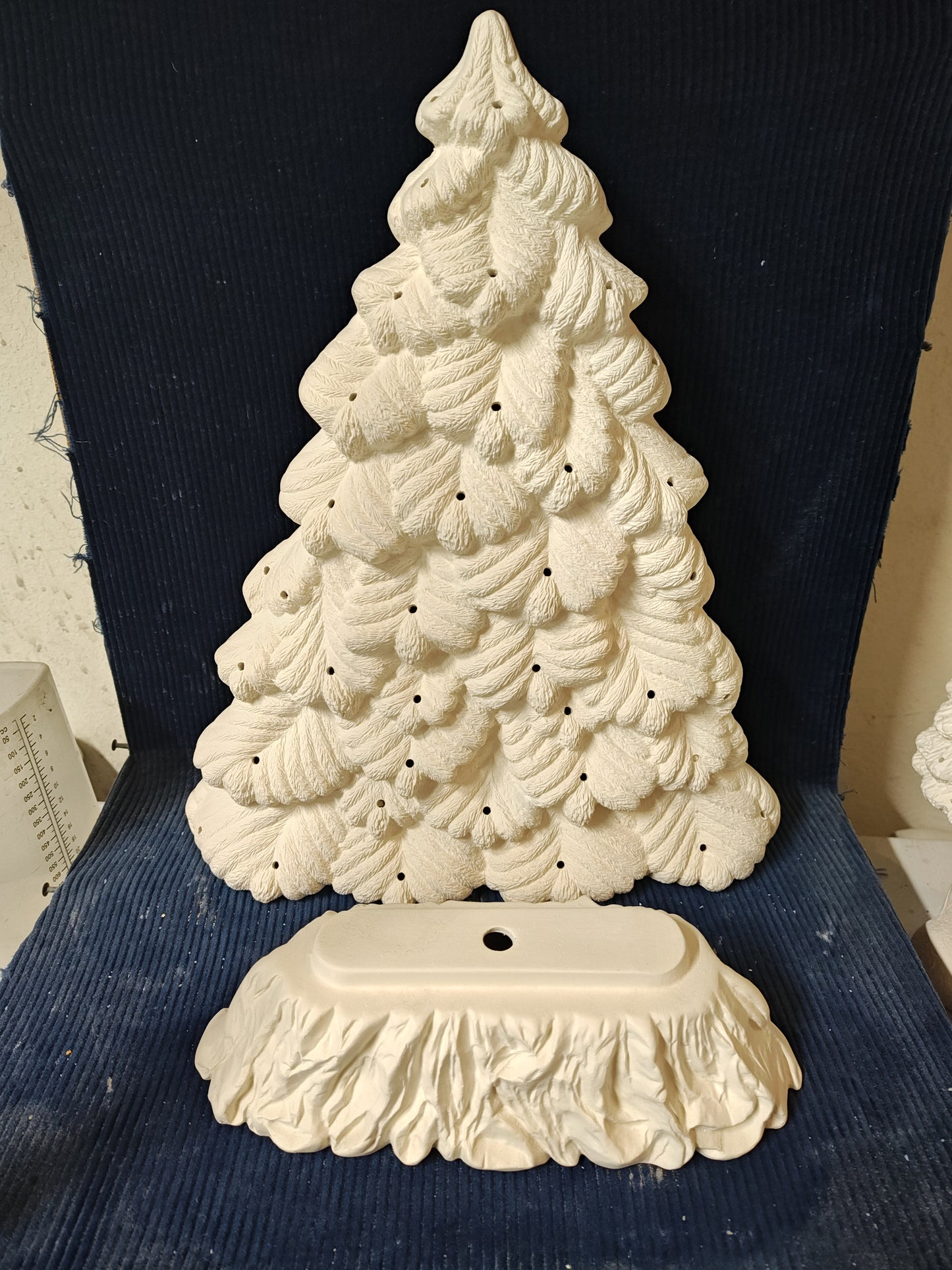 Ceramic Ready to Paint Large Sierra Spruce Window Tree