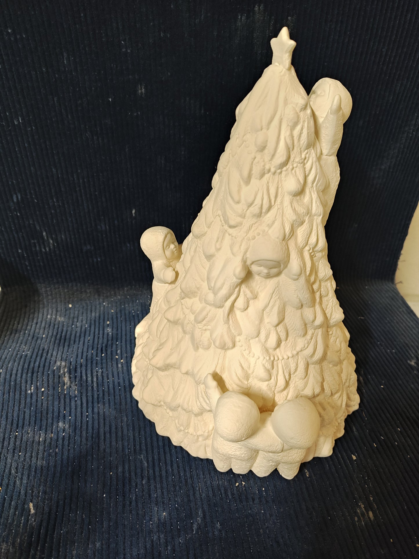 Ceramic Ready to Paint Snow Baby's Tree