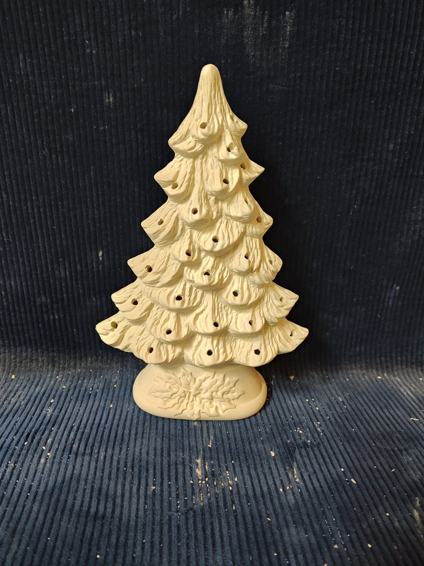 Ceramic Ready to Paint Small Noel Window Tree