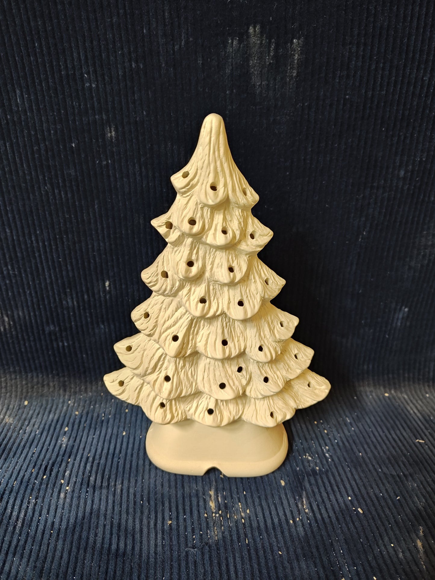 Ceramic Ready to Paint Small Noel Window Tree