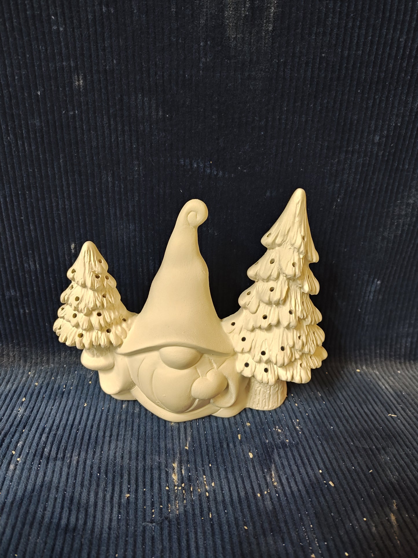 Ceramic Ready to Paint Two Tree Gnomie