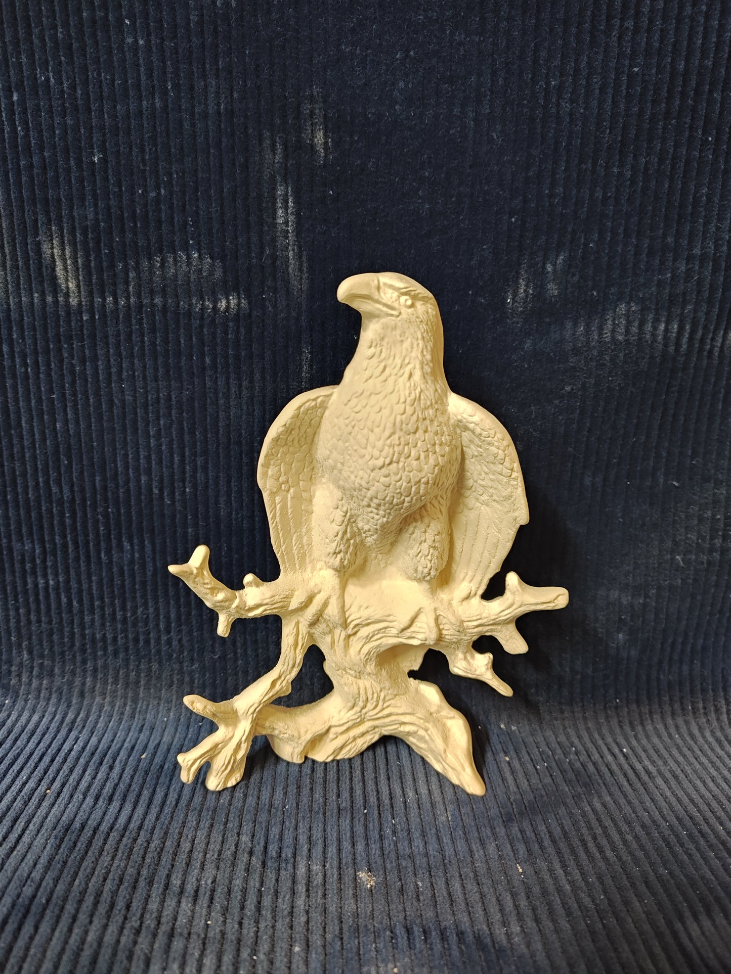 Ceramic Ready to Paint Small Eagle On Branch