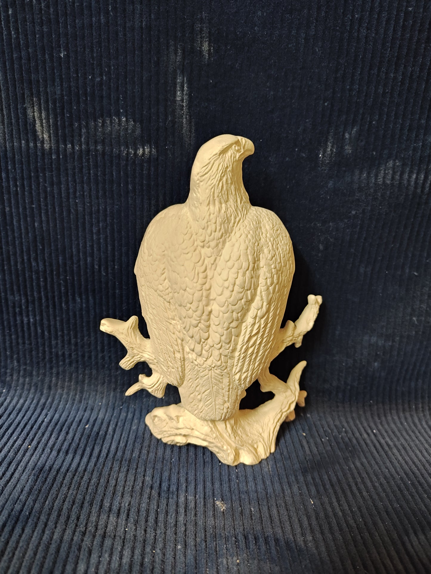 Ceramic Ready to Paint Small Eagle On Branch