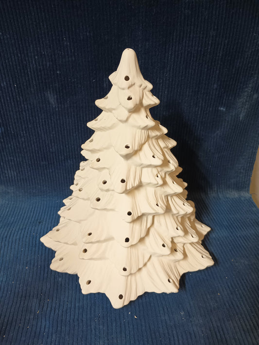 Ceramic Ready To Paint Vintage Doc Holiday Tree