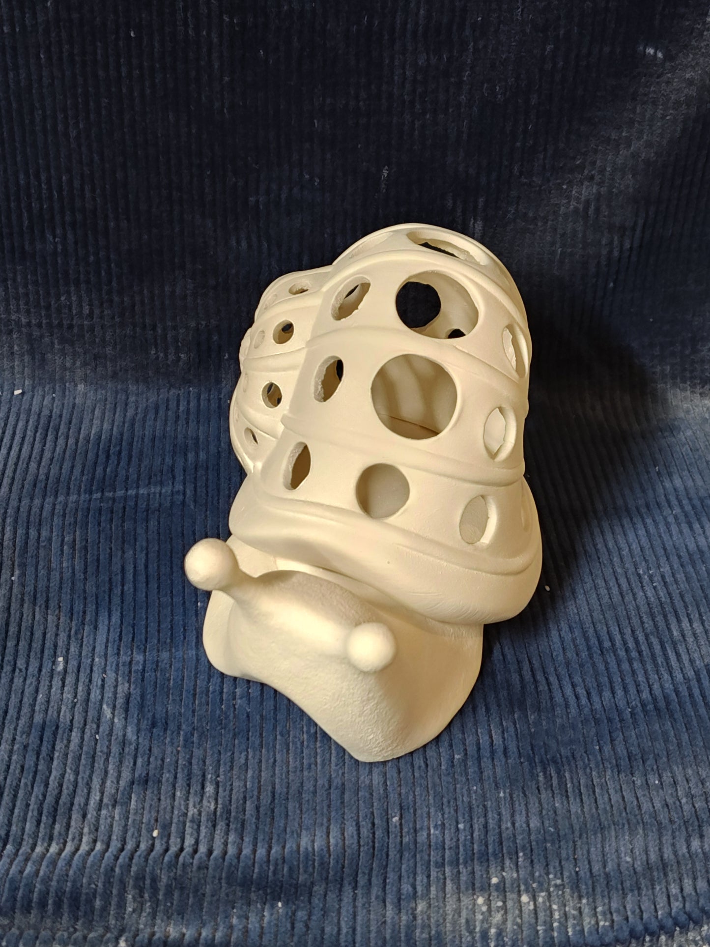 Ceramic Ready to Paint Snail Lamp