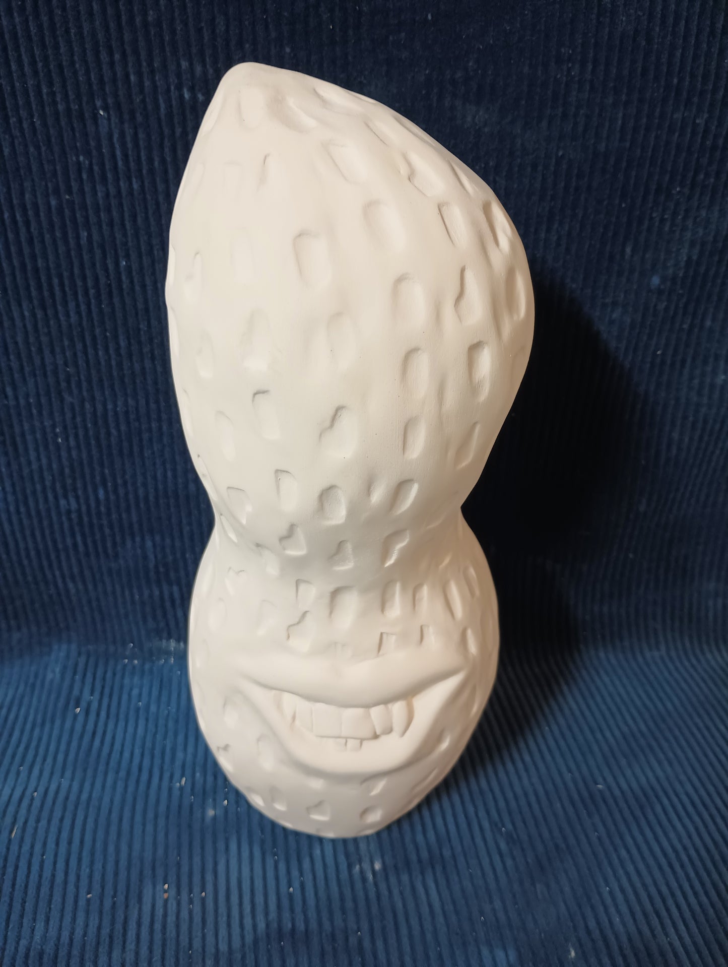 Ceramic Ready To Paint Jimmy Carter Smiling Peanut