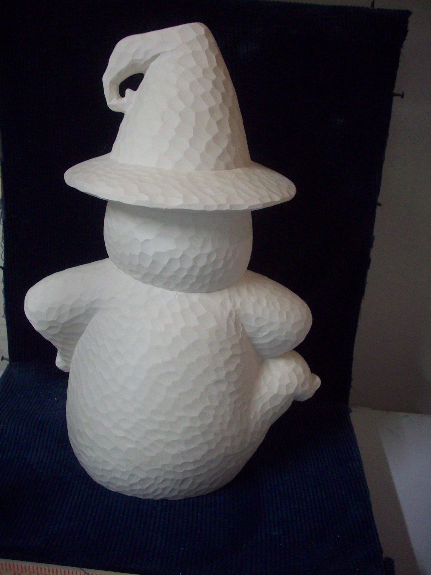 Ceramic Ready To Paint Haunted Scene Ghost Witch