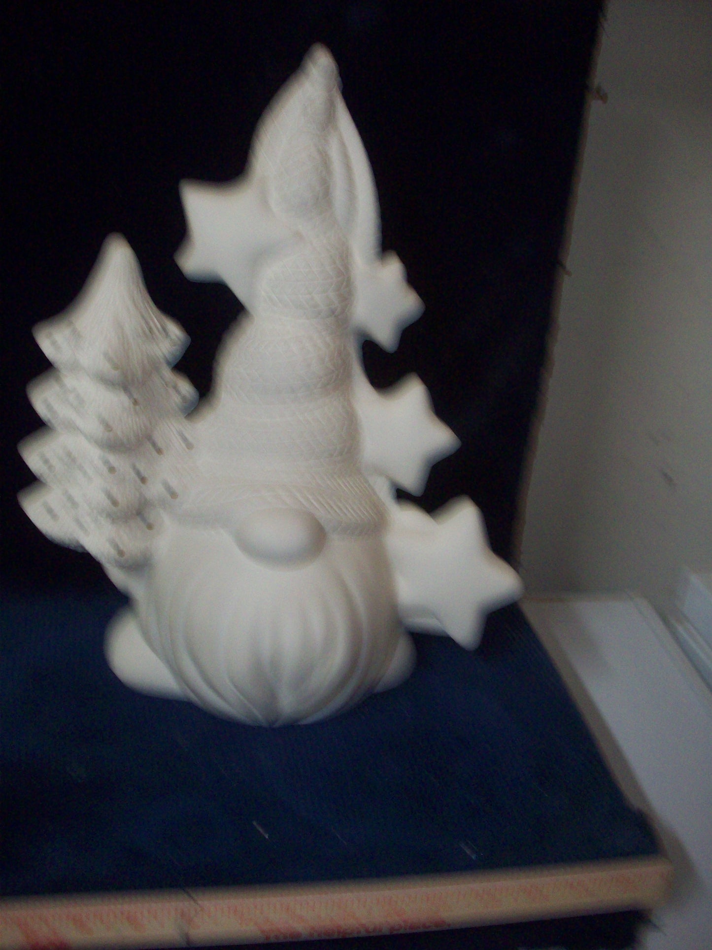 Ceramic Ready To Paint Olaf Tree Gnome