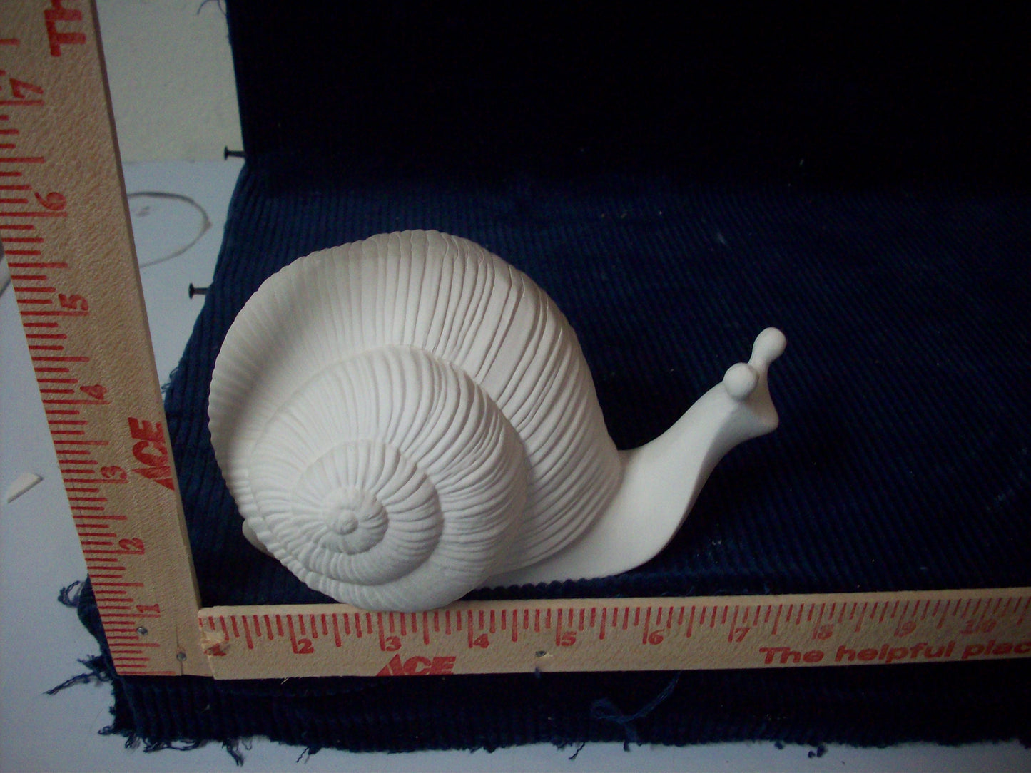 Ceramic Ready To Paint Set of Snails