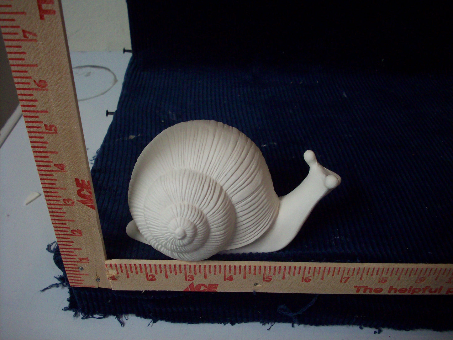 Ceramic Ready To Paint Set of Snails