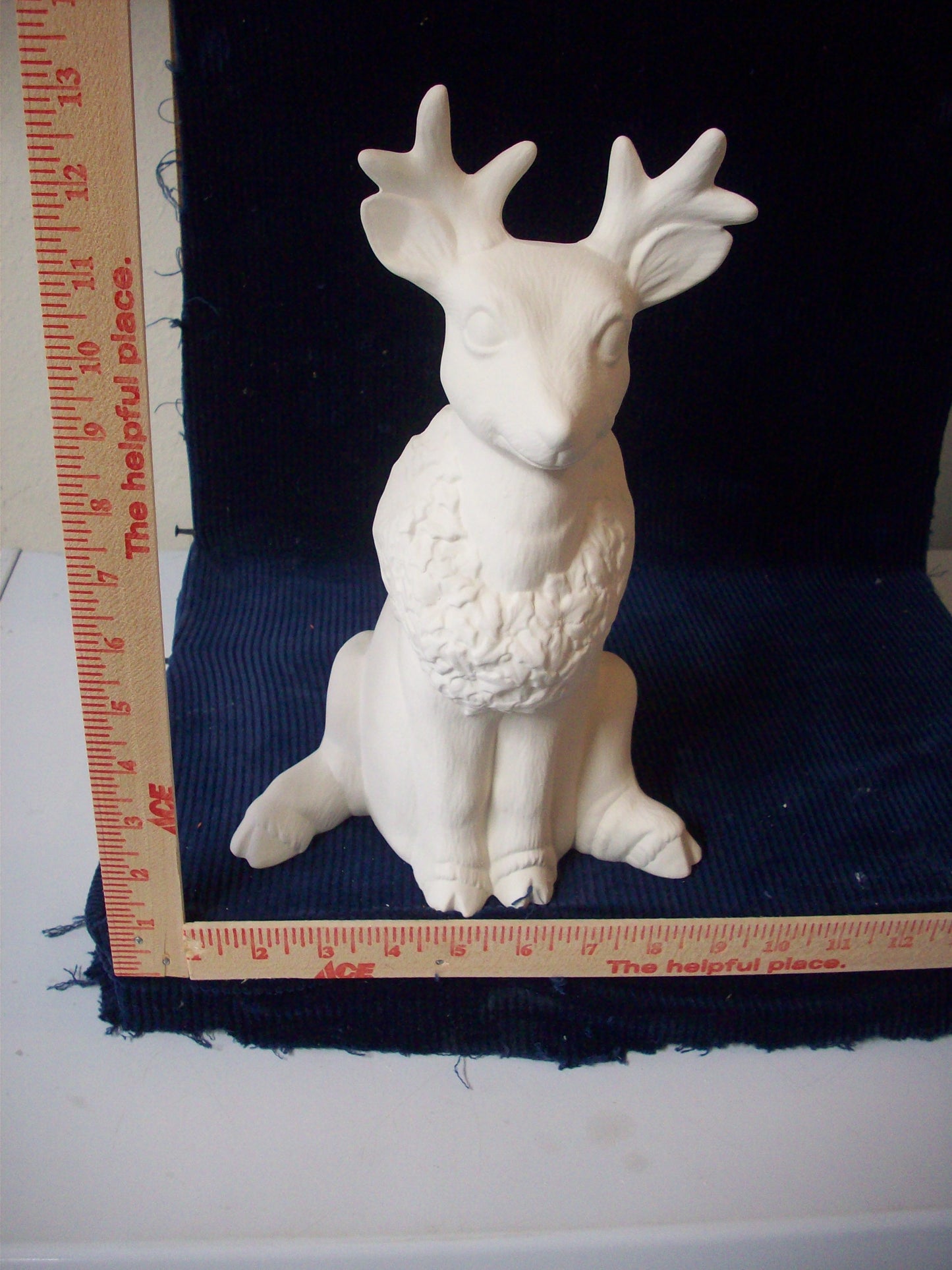 Ceramics Ready to Paint Wreath Reindeer