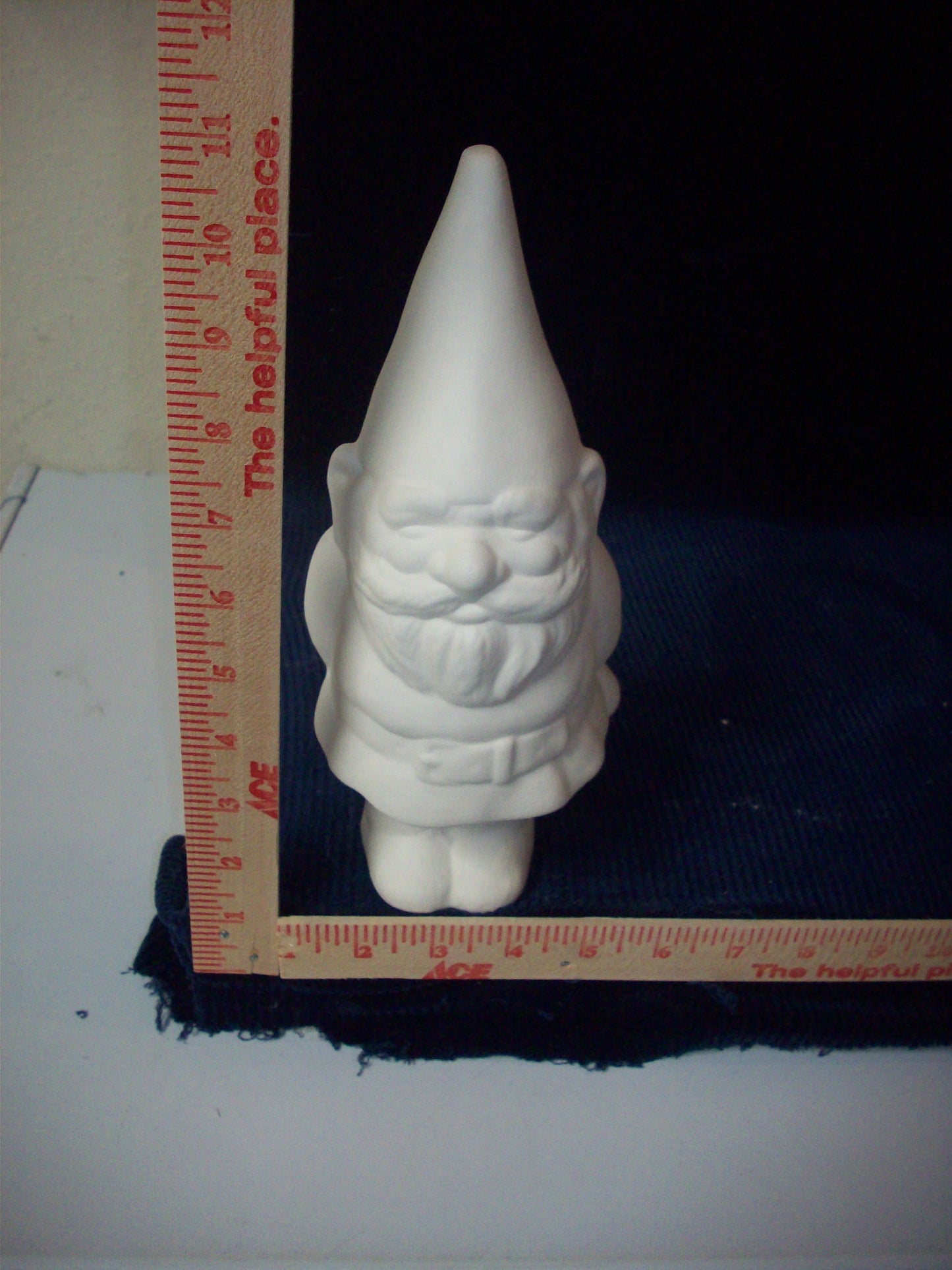 Ceramic Ready To Paint Yard Gnome