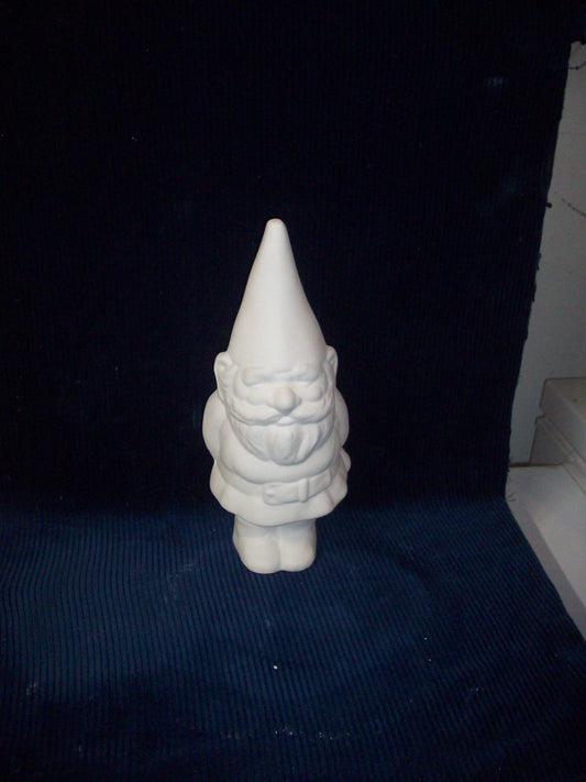 Ceramic Ready To Paint Yard Gnome