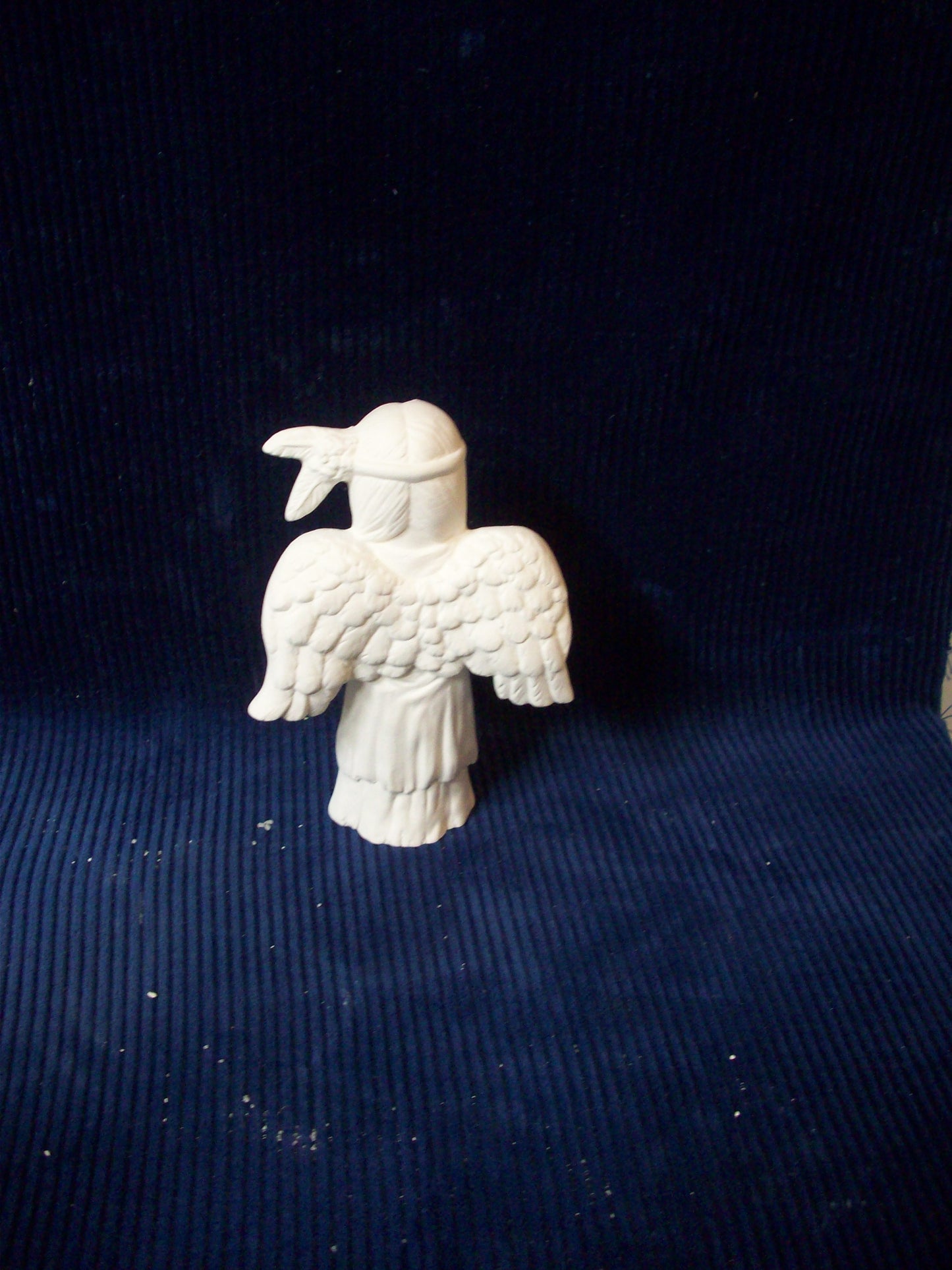 Ceramic Ready To Paint Native American Child Girl Angel