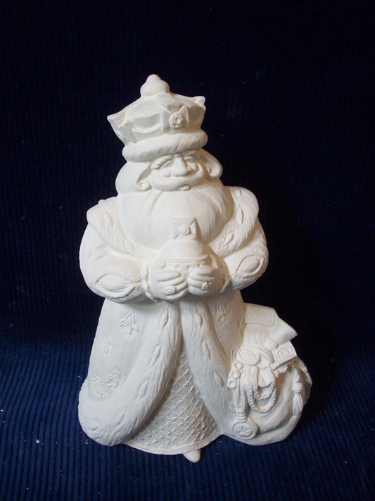 Ceramic Ready To Paint Royal Renaissance Santa