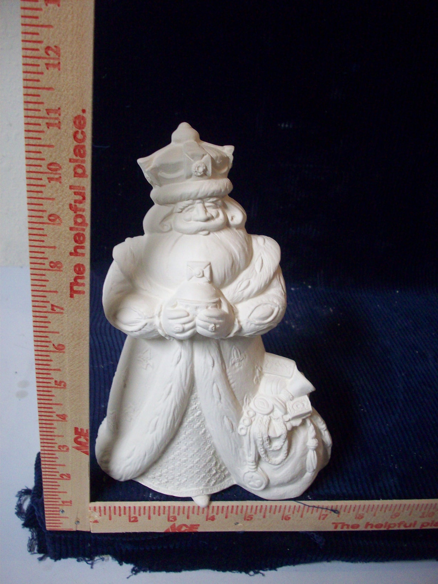 Ceramic Ready To Paint Royal Renaissance Santa