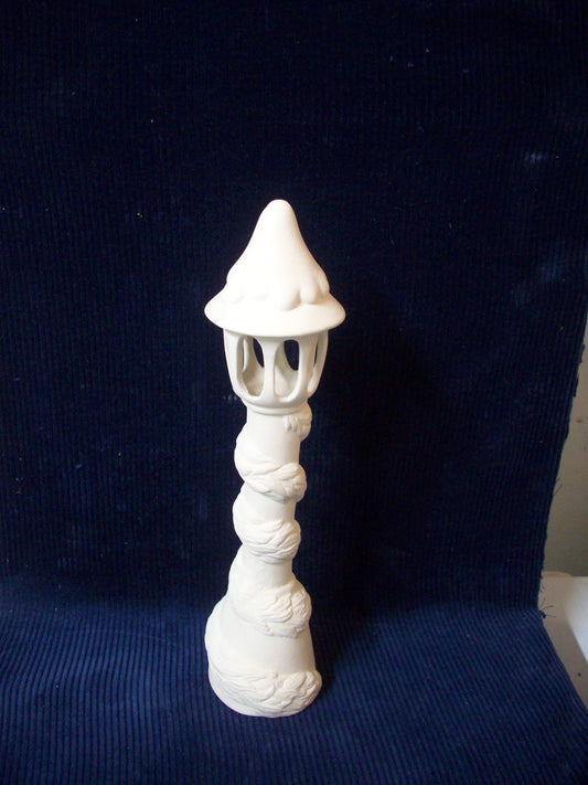 Ceramic Ready To Paint Light Post