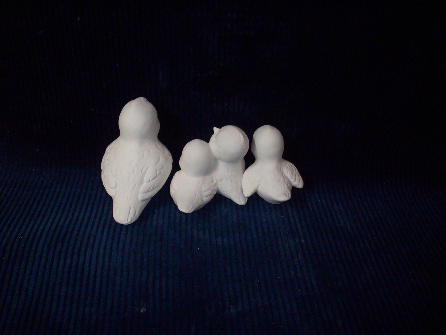 Ceramic Ready To Paint Baby Chicks set of 3