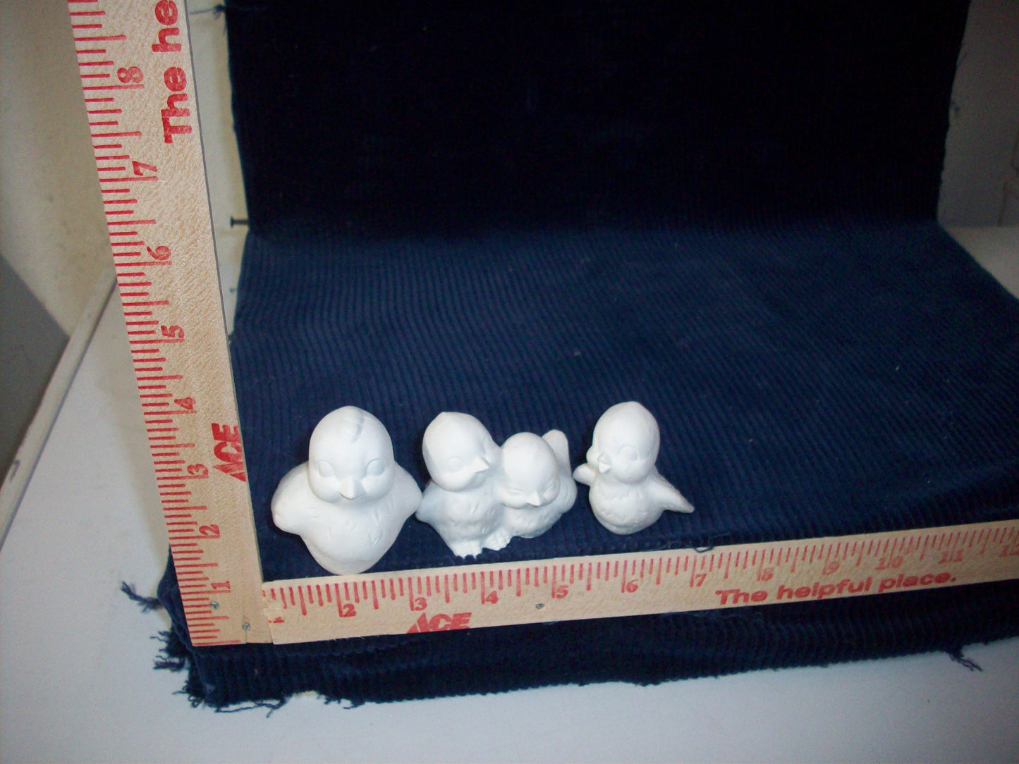 Ceramic Ready To Paint Baby Chicks set of 3