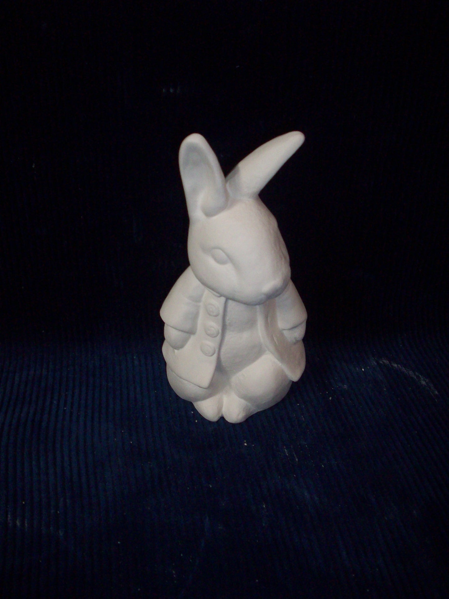 Ceramic Ready To Paint Peter Rabbit with Jacket