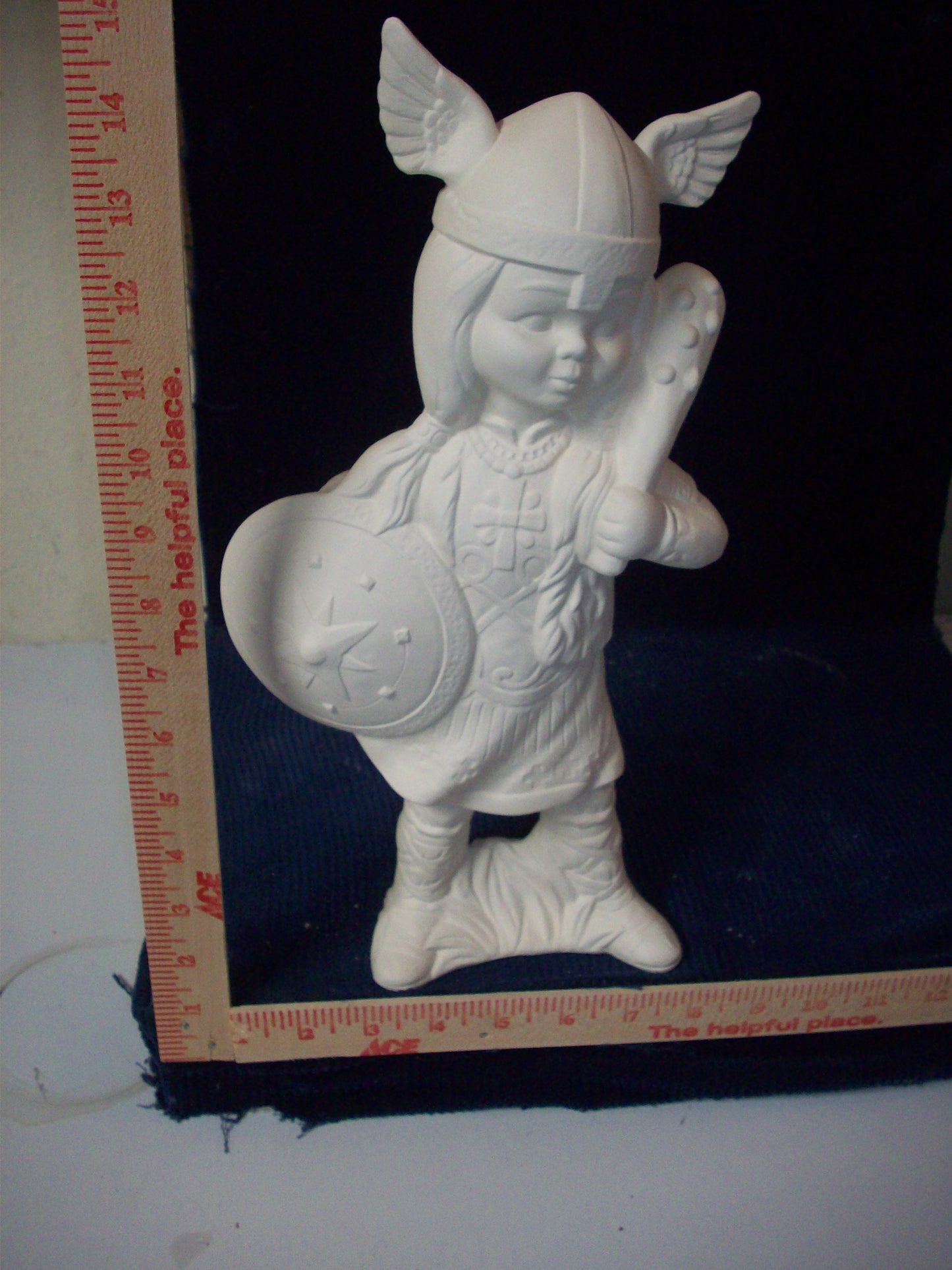 Ceramic Ready To Paint Roman Warrior