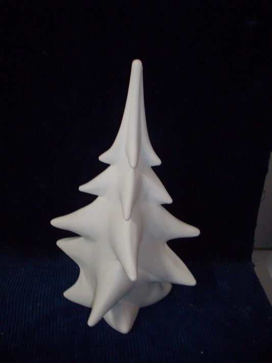 Ceramic Ready To Paint Tesoro Slim Pointed Christmas Tree