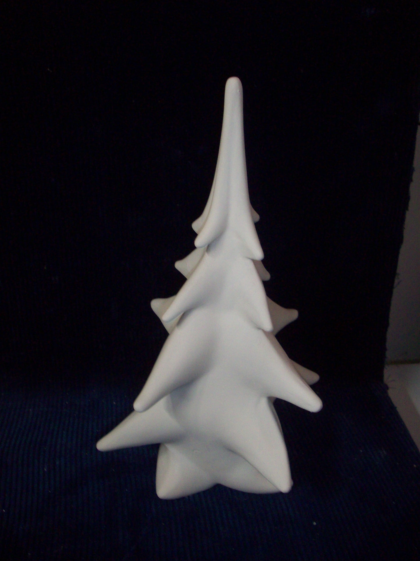 Ceramic Ready To Paint Tesoro Slim Pointed Christmas Tree