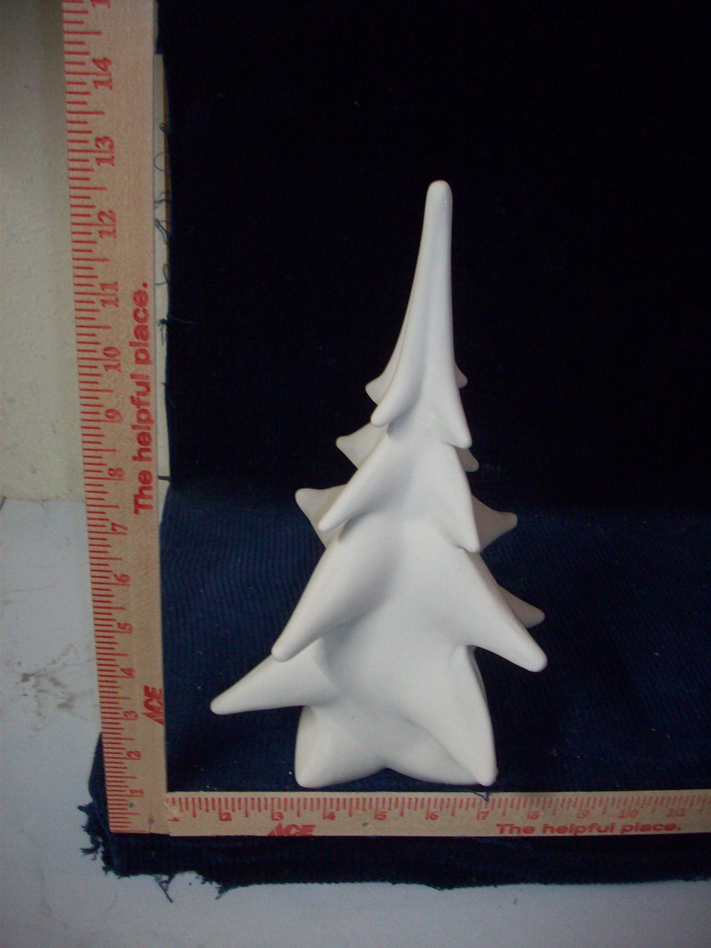 Ceramic Ready To Paint Tesoro Slim Pointed Christmas Tree