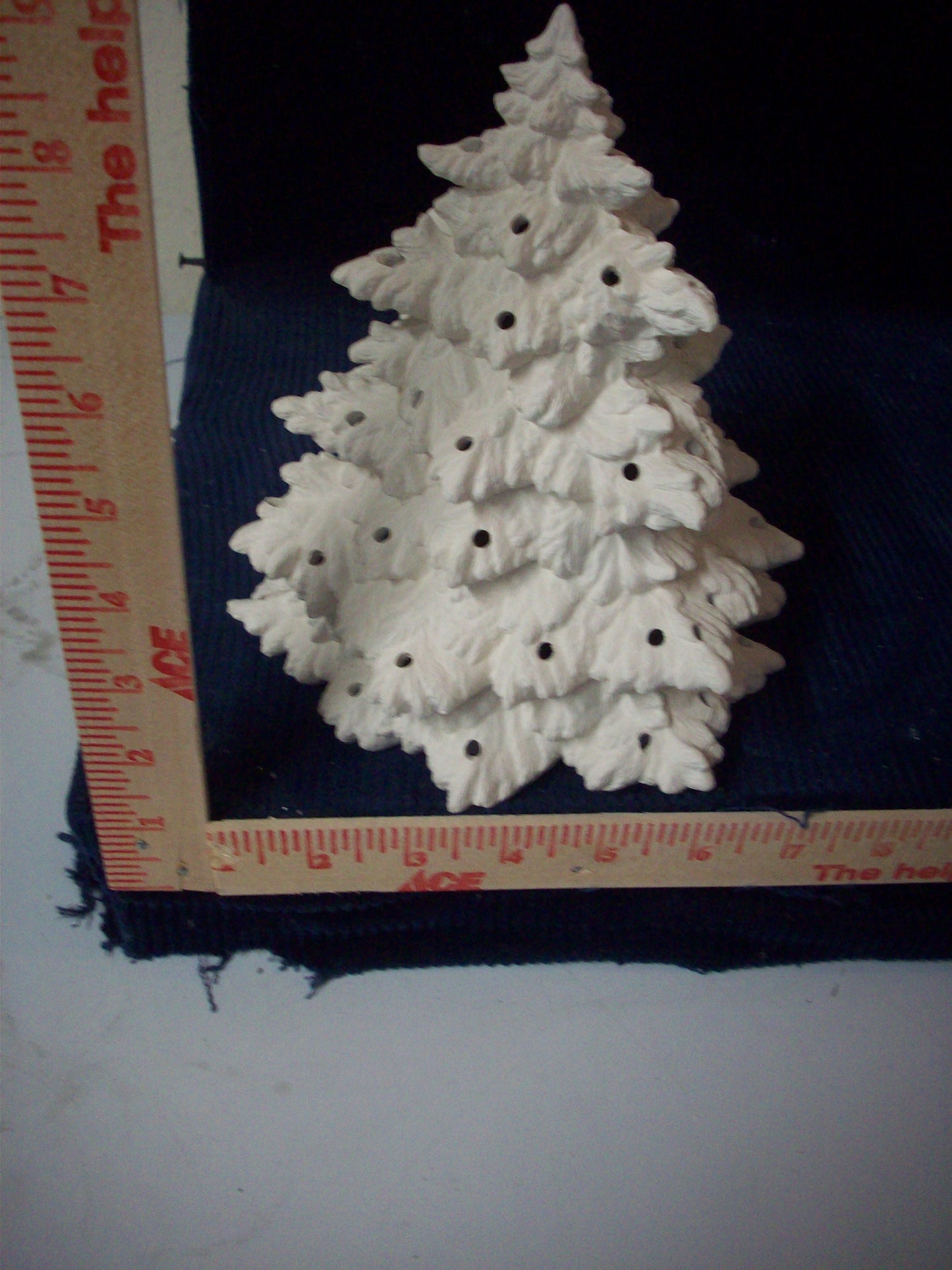 Ready to Paint Small Nowell Frazier Fur Christmas Tree with Base