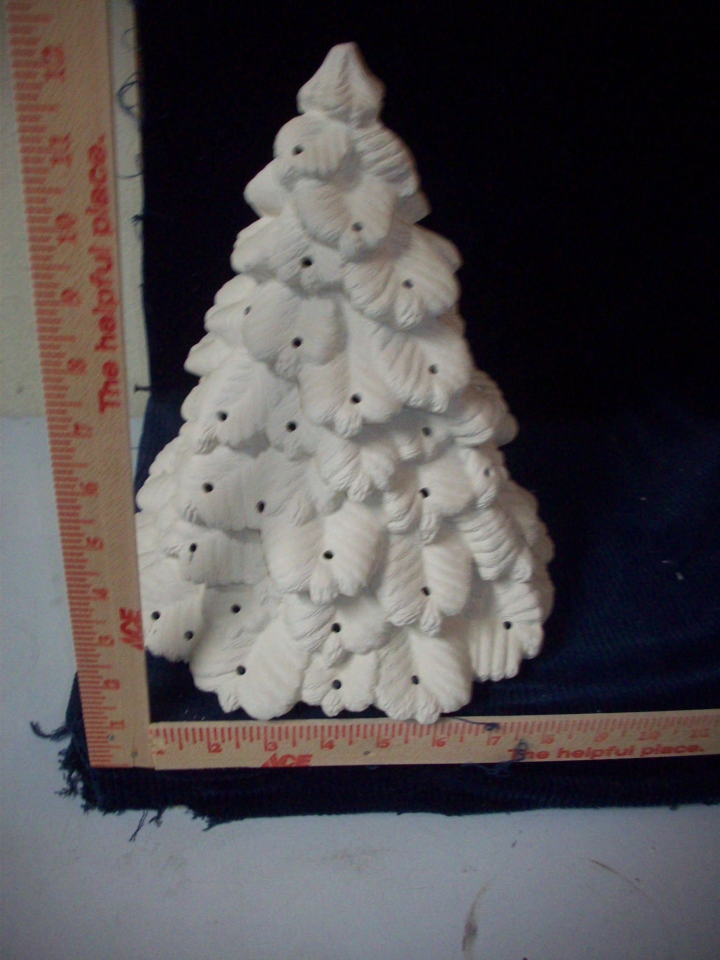 Ceramic Ready To Paint Nowell Sierra Spruce Tree