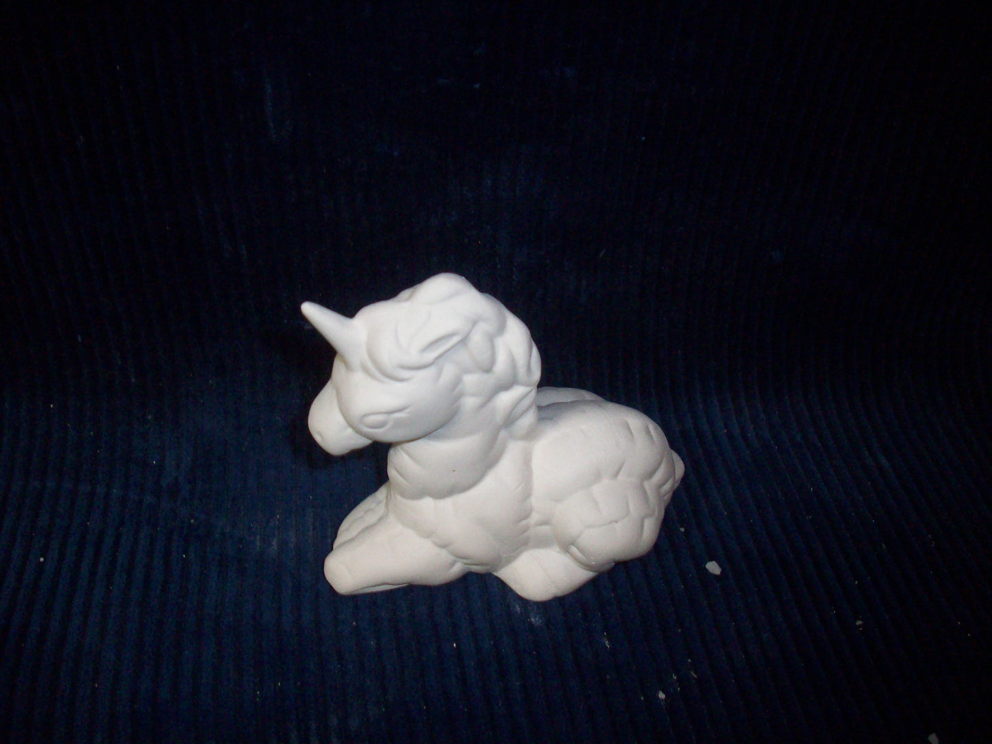 Ceramic Ready To Paint Unicorn Set of Two