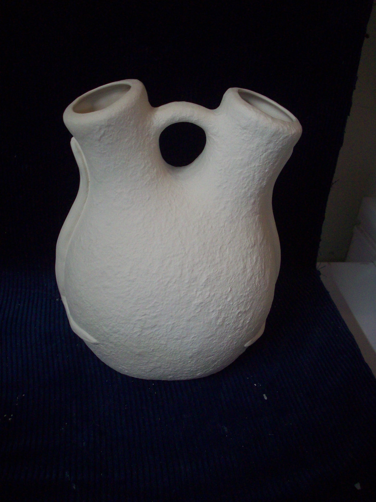 Ceramic Ready To Paint Native American Wedding Vase