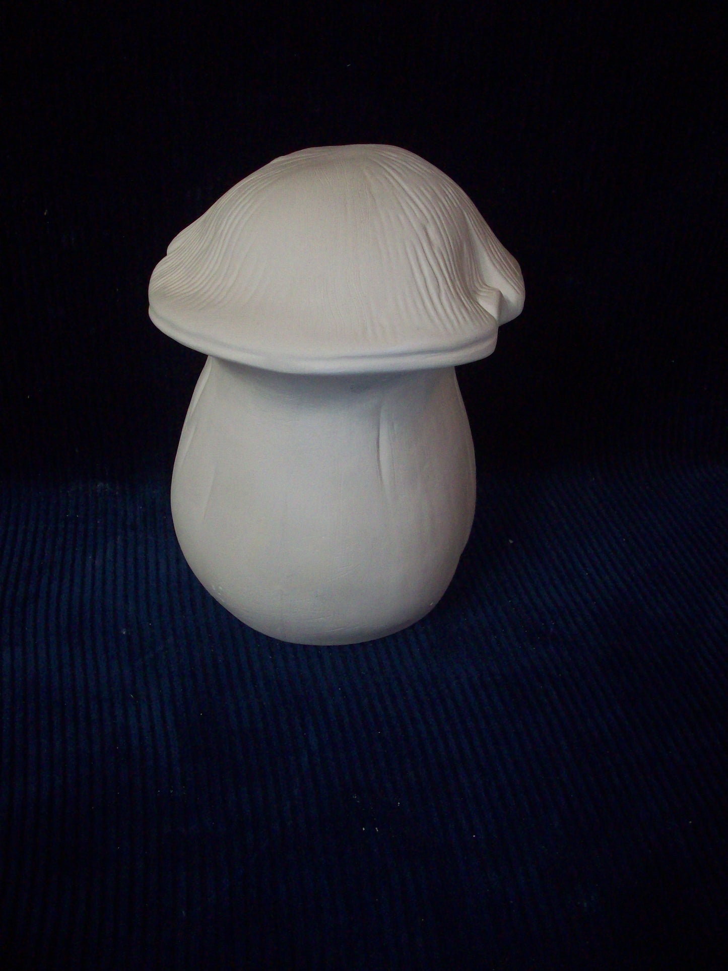 Ceramic Ready To Paint Mushroom and Sunflower Fairy with Mushroom