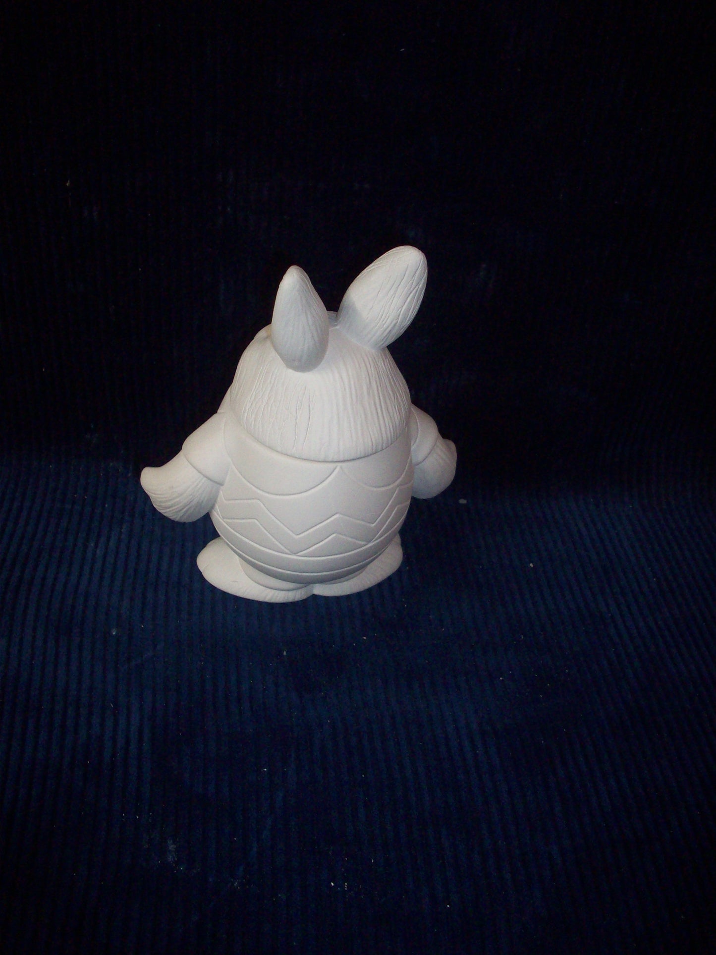 Ceramic Ready To Paint Easter Removable Head Bunny