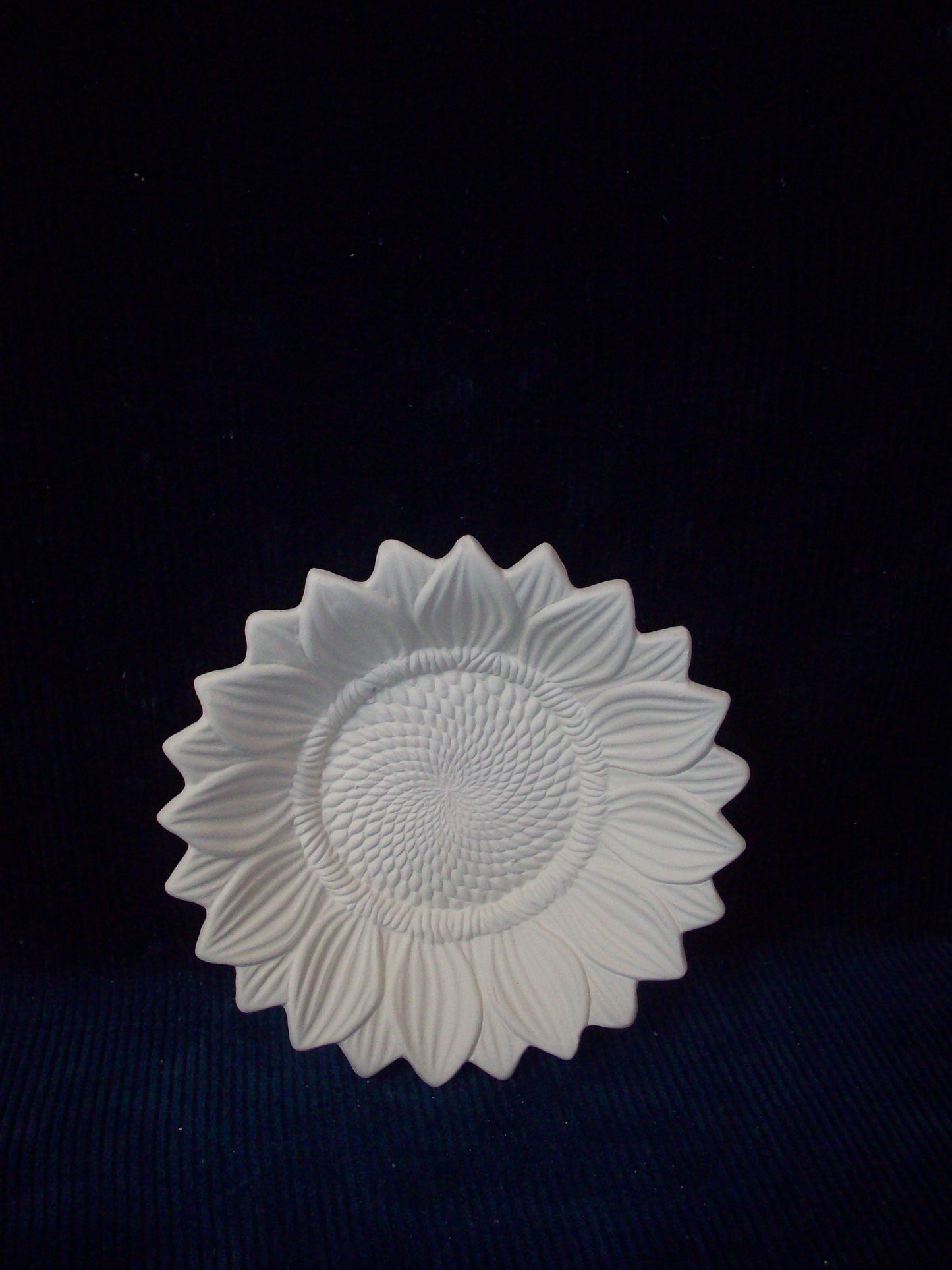 Ceramic Ready To Paint Sunflower Bowl - Small