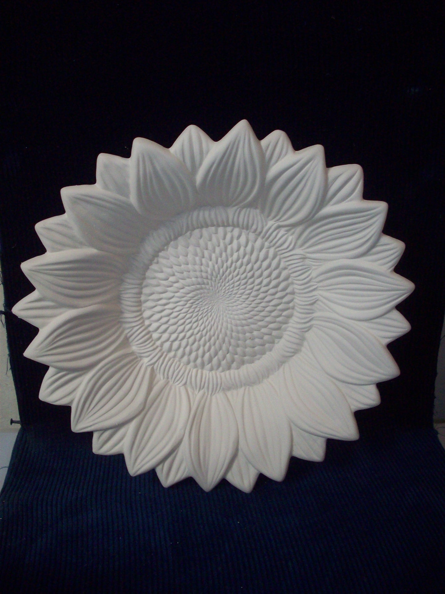 Ceramic Ready To Paint Sunflower Bowl - Small