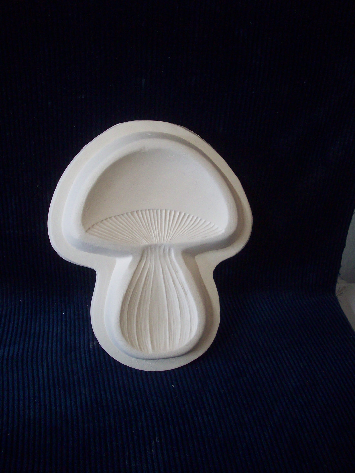 Ceramic Ready To Paint Mushroom Spoon Rest