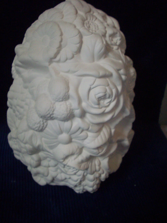 Ceramic Ready To Paint Floral Tree Without Base