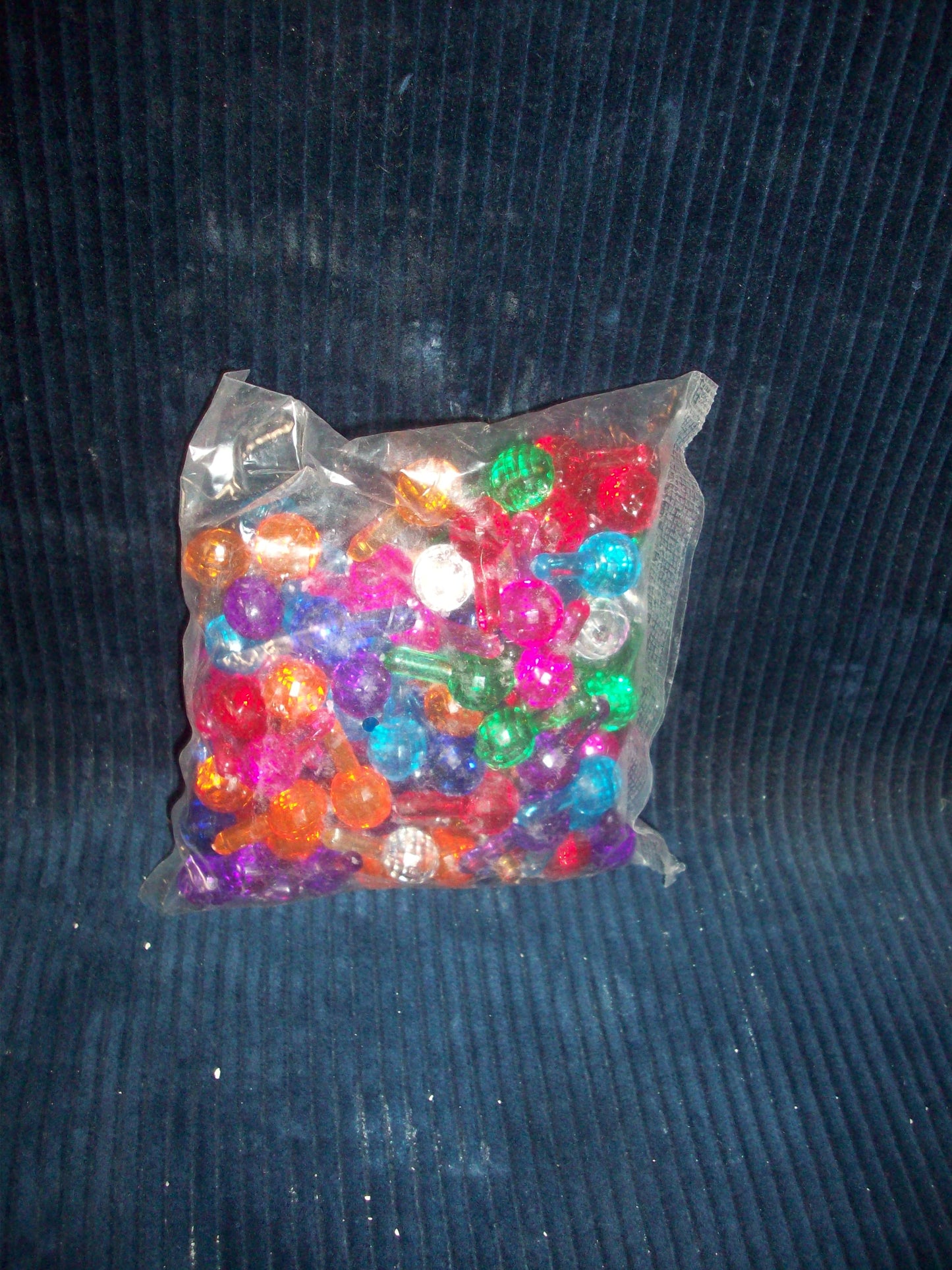 100 Count of Assorted Color Large Globe Bulbs