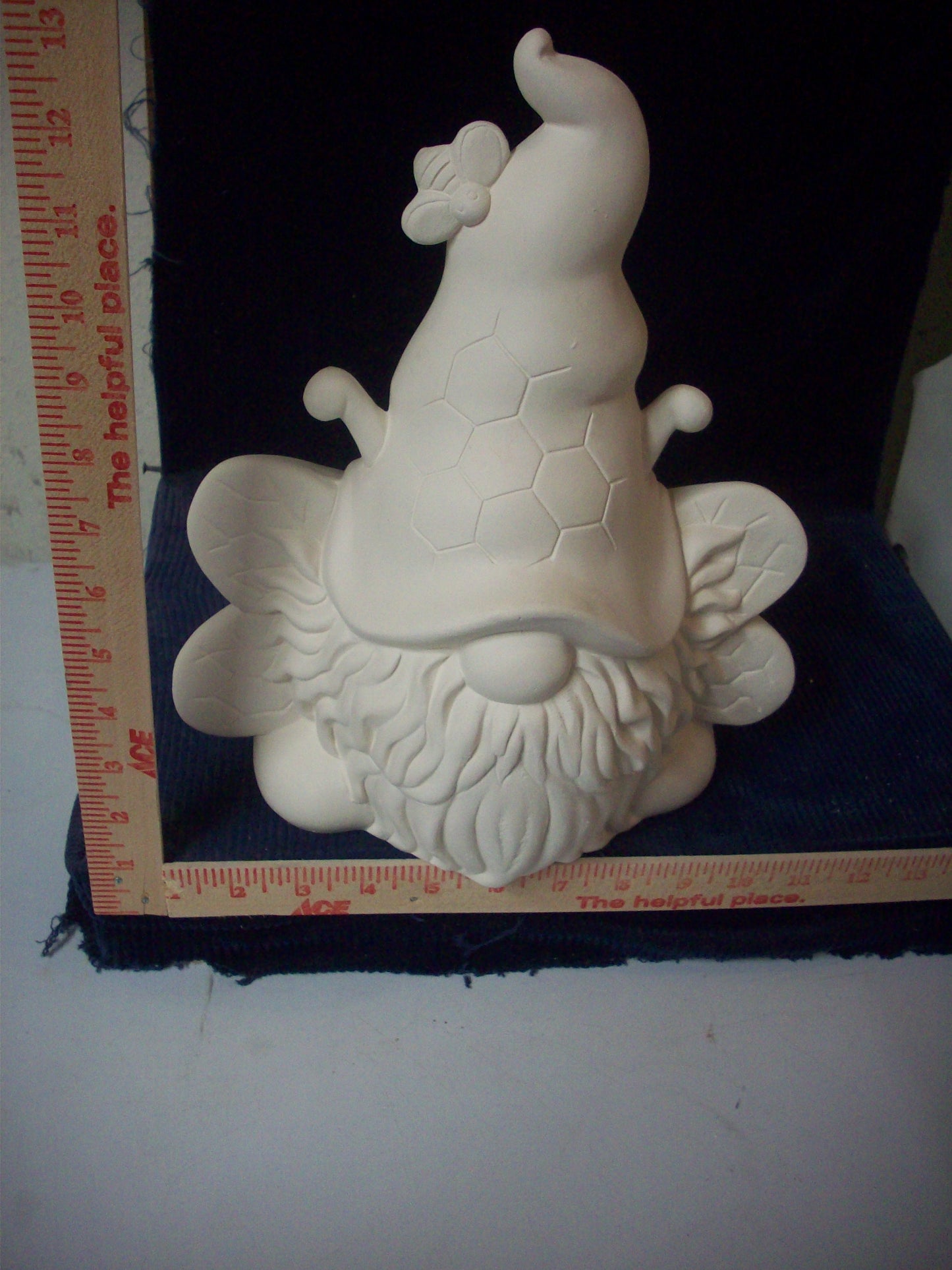 Ceramic Ready To Paint Bee Gnome