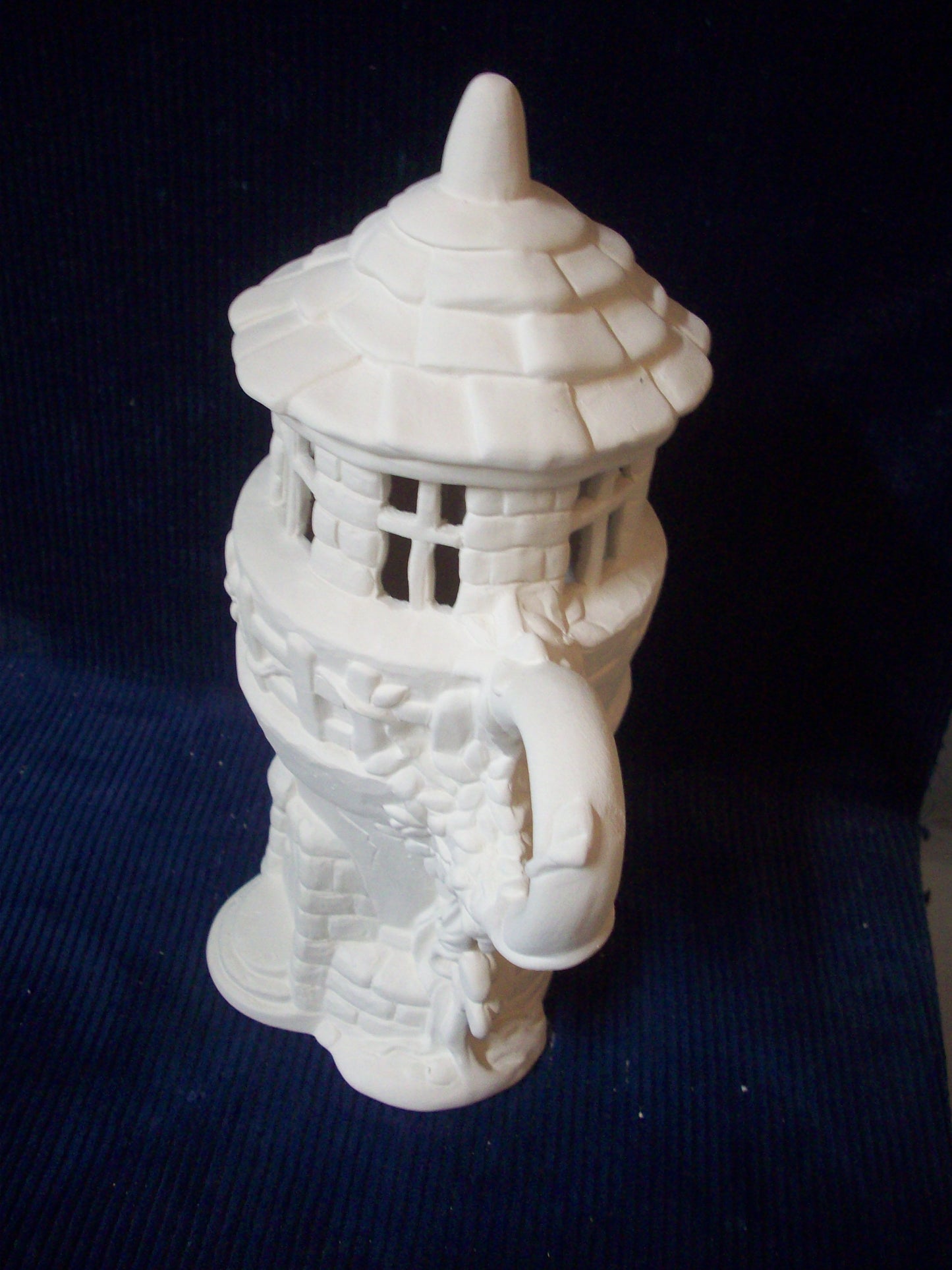 Ceramic Ready To Paint Teapot Fairy House