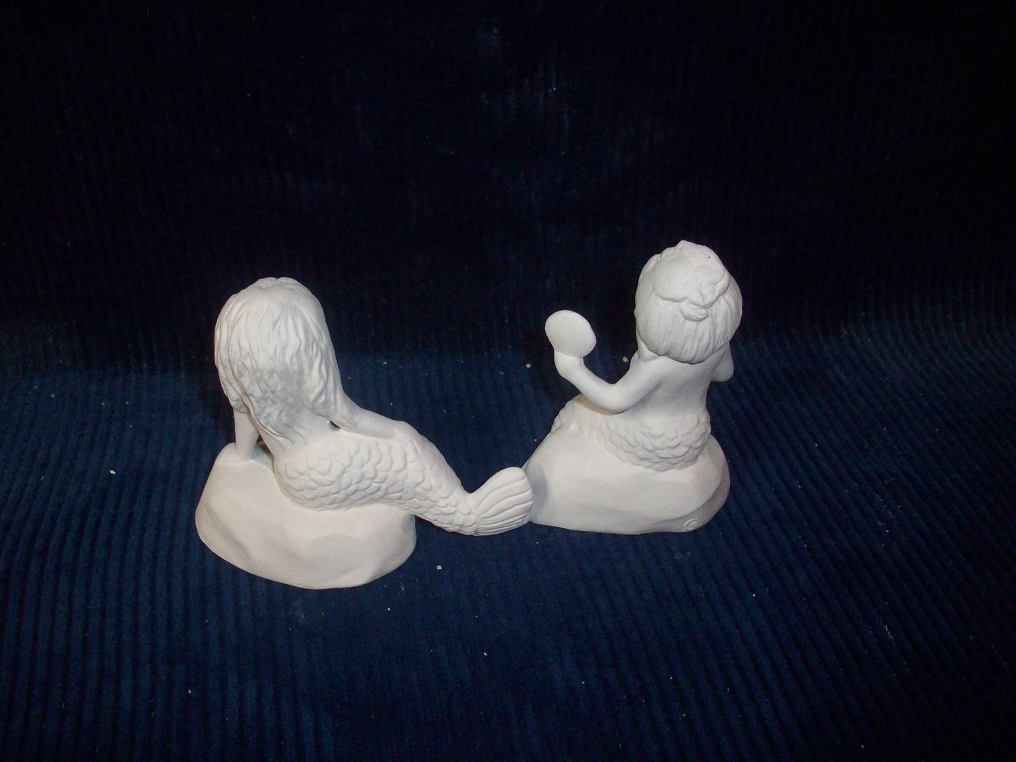 Ceramic Ready To Paint Set of Mermaids