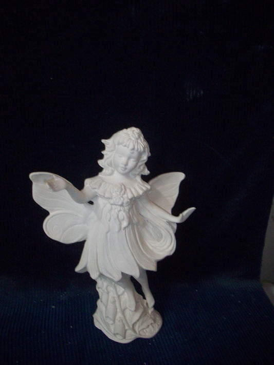 Ceramic Ready To Paint Garden Fairy