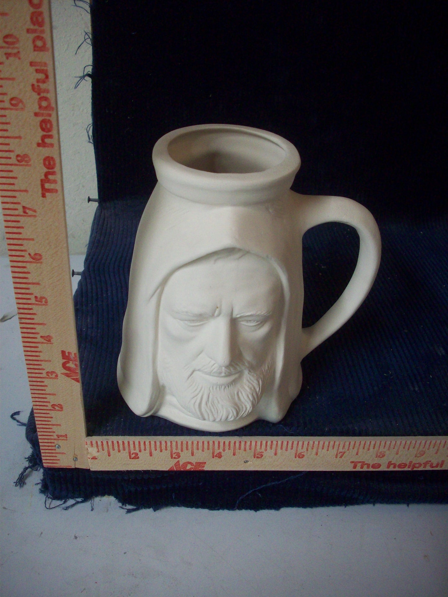 Ceramic Ready To Paint Obi-Wan-1 Mug