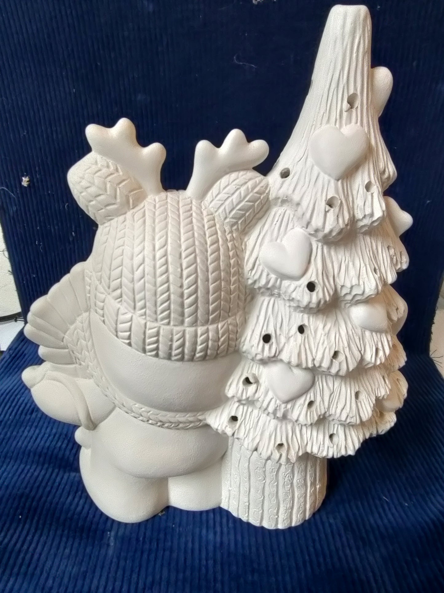 Ready to Paint Sweet Love Snowman Tree